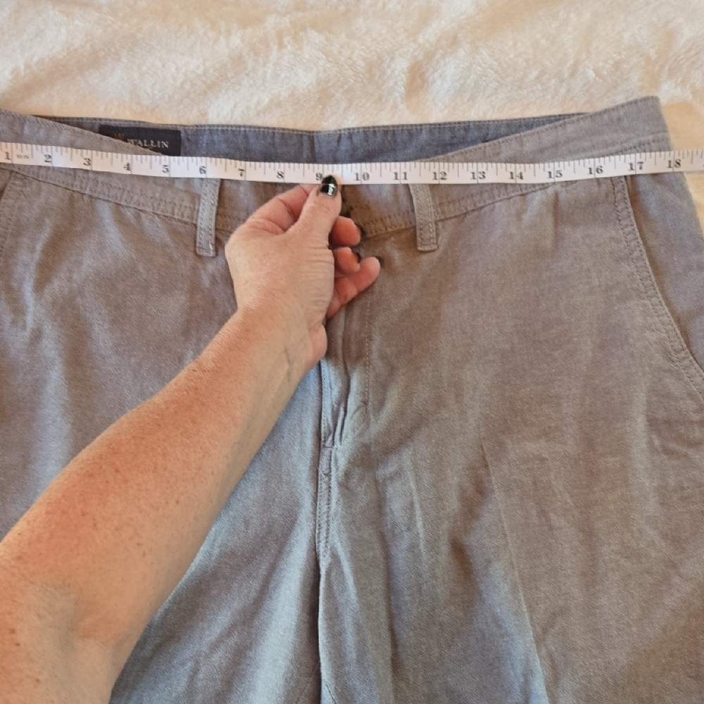 Wallin & Bros Men's 36" Graywash Casual Shorts Understated Class - Picture 10 of 10
